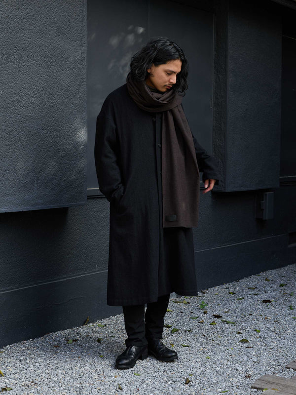 MTR Cashmere Stole [dark brown]