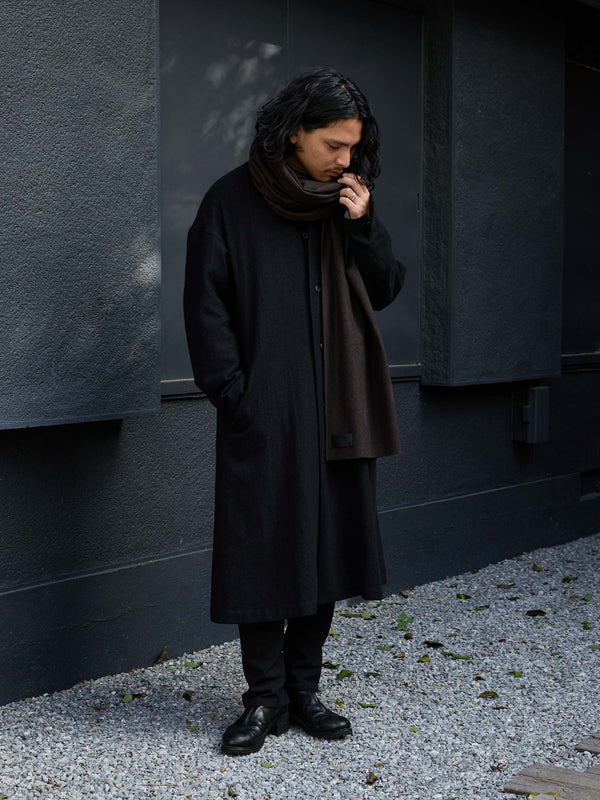 MTR Cashmere Stole [dark brown]