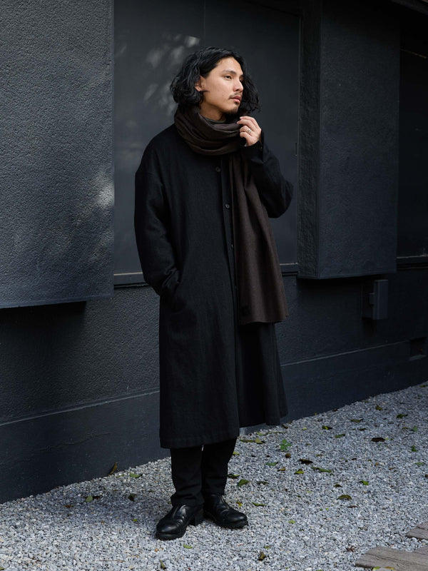 MTR Cashmere Stole [dark brown]