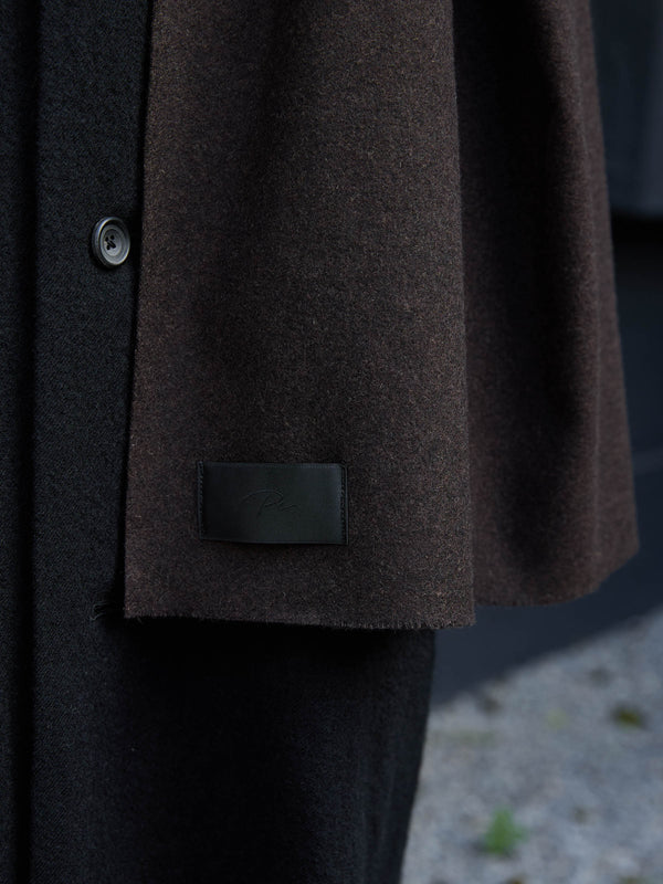 MTR Cashmere Stole [dark brown]