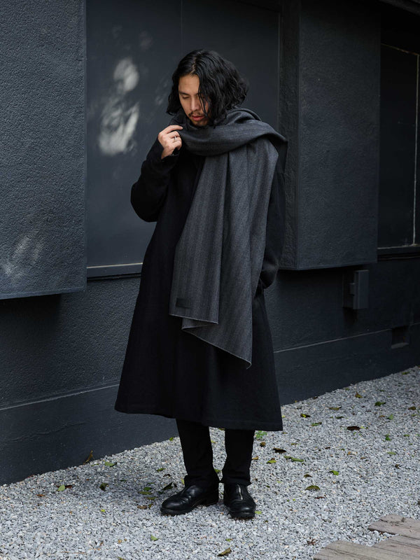 MTR Cashmere Stole [herringbone]