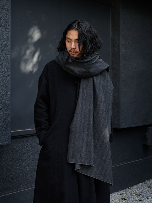MTR Cashmere Stole [herringbone]