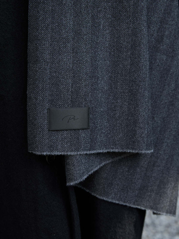 MTR Cashmere Stole [herringbone]