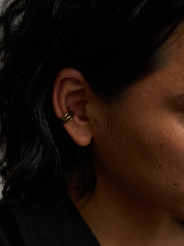 Layered Helix Ear Cuff [k10]