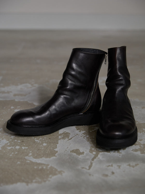 PRY / Excella® Spiral Zip Boots [Horse Leather]