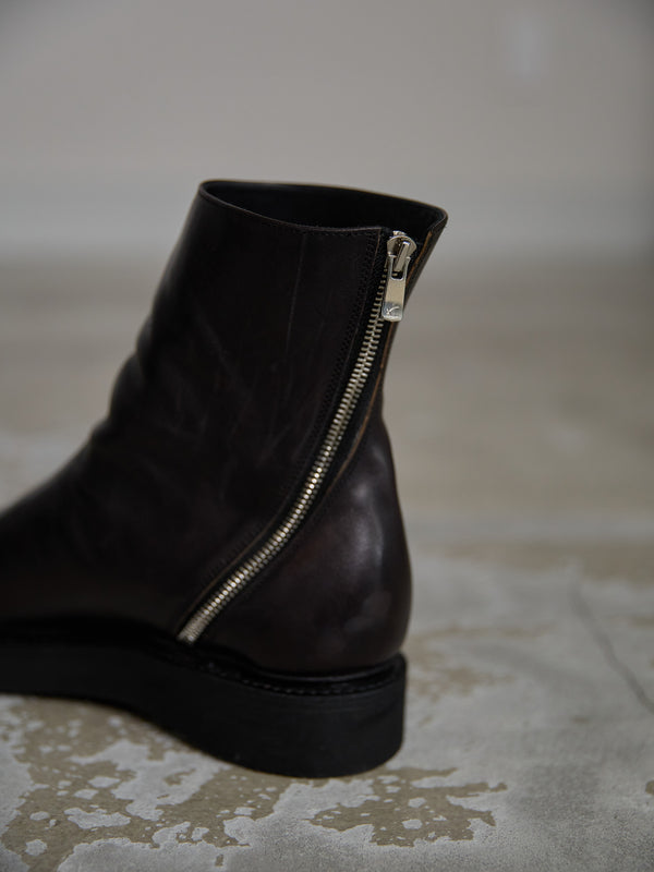 PRY / Excella® Spiral Zip Boots [Horse Leather]