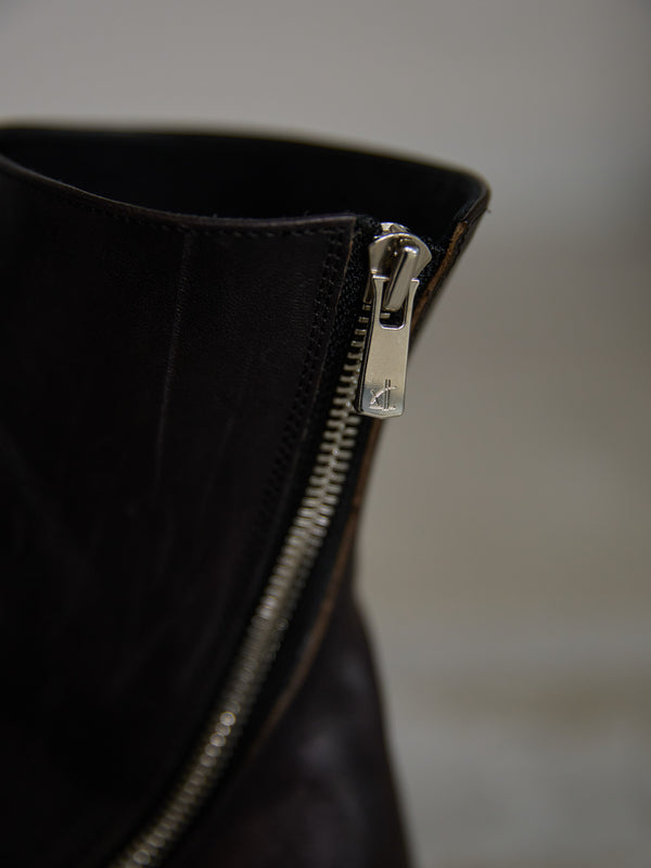 PRY / Excella® Spiral Zip Boots [Horse Leather]