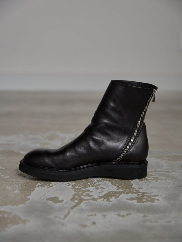 PRY / Excella® Spiral Zip Boots [Horse Leather]