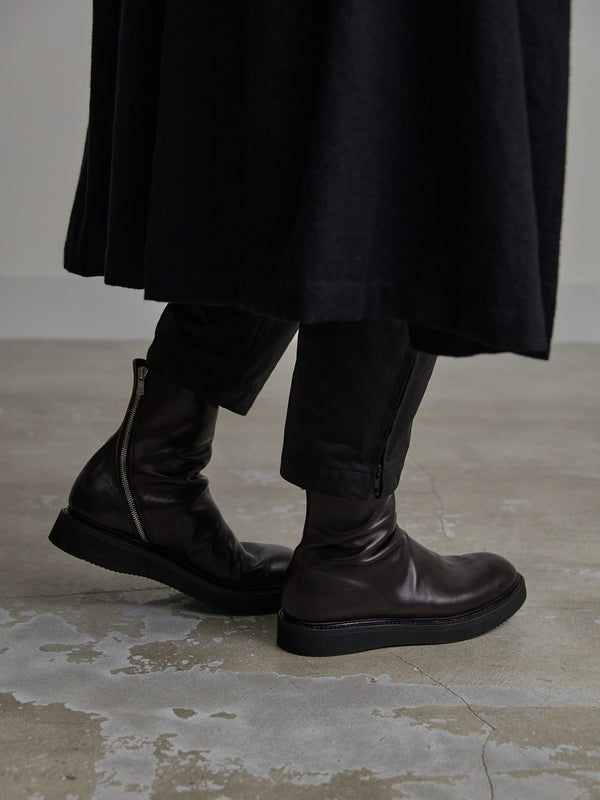 PRY / Excella® Spiral Zip Boots [Horse Leather]