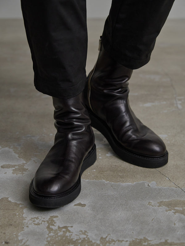 PRY / Excella® Spiral Zip Boots [Horse Leather]