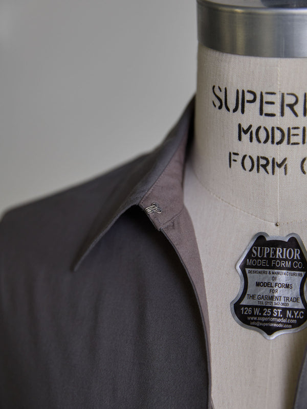 Hooked Vareuse Wool Shirt [BISHU]