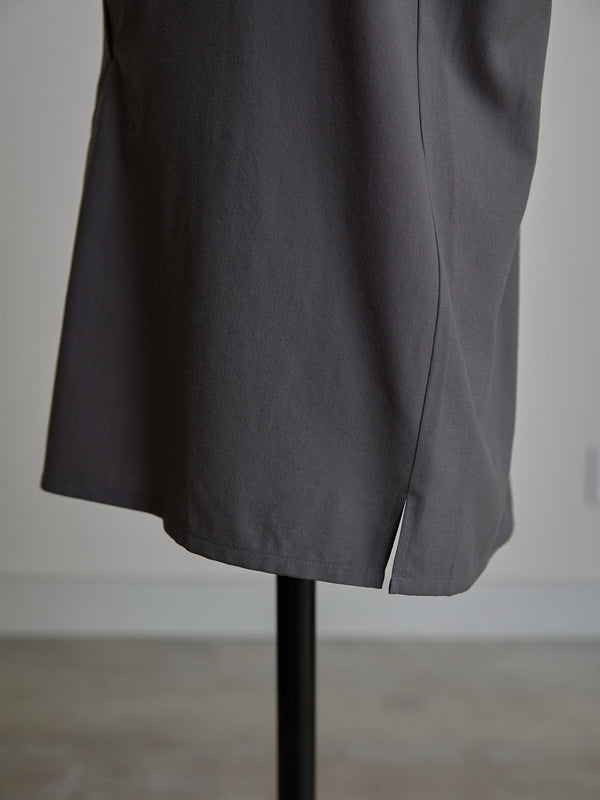 Hooked Vareuse Wool Shirt [BISHU]