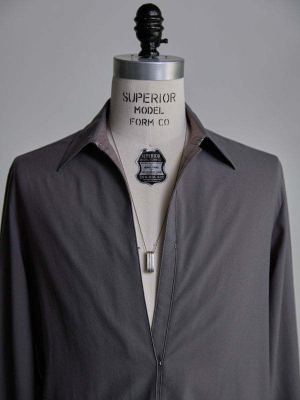 Hooked Vareuse Wool Shirt [BISHU]