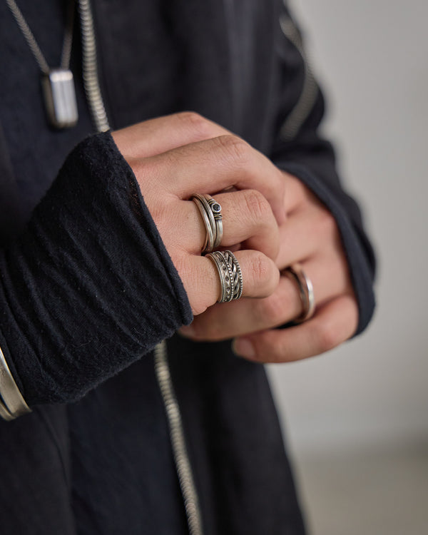 Slit Trinity Ring [slv925]