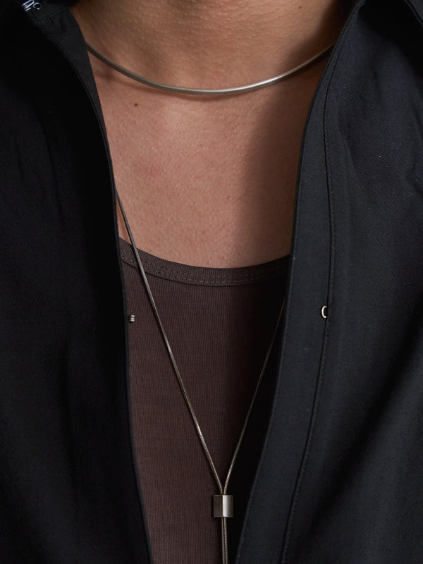 Hooked Vareuse Wool Shirt [BISHU]