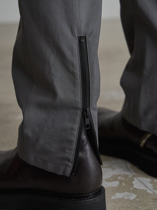 Drawstring Sarouel Zip Pants [BISHU]