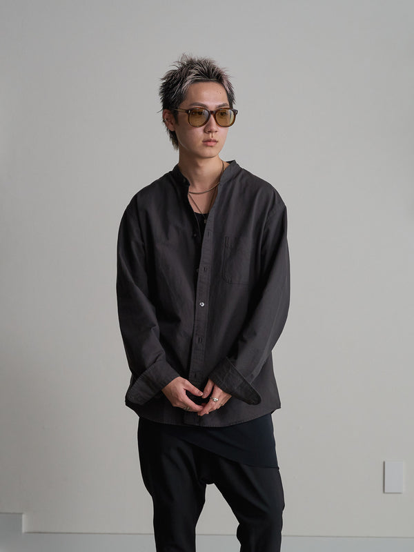 Premium Knit Layered Tank Top【black】