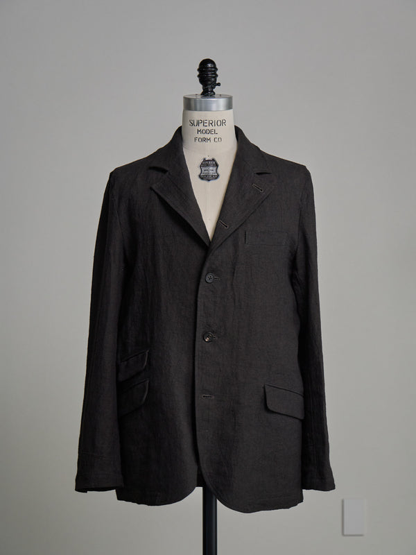 Dry Serge Tailored Jacket [BLACK]
