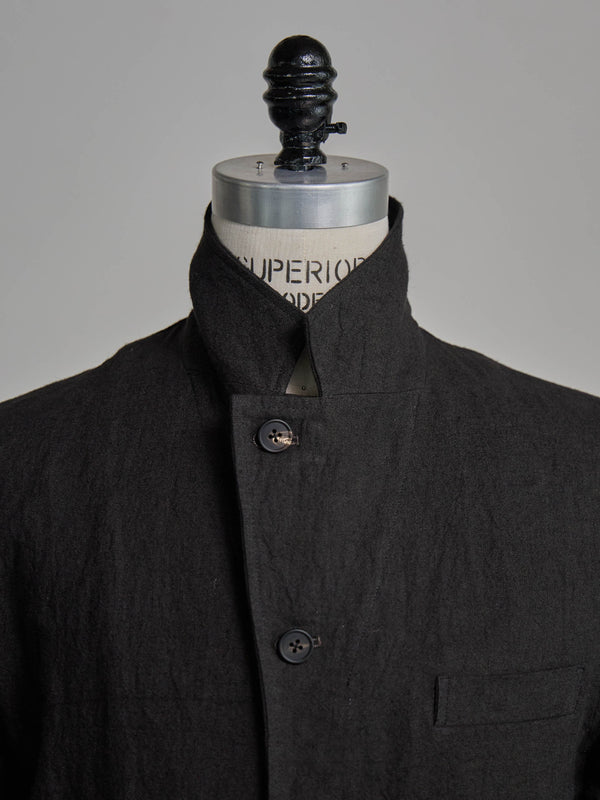 Dry Serge Tailored Jacket [BLACK]