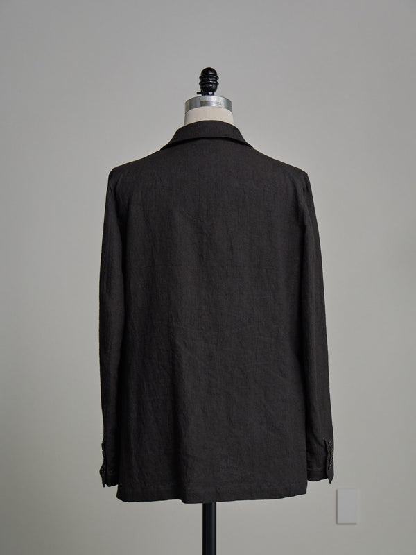 Dry Serge Tailored Jacket [BLACK]