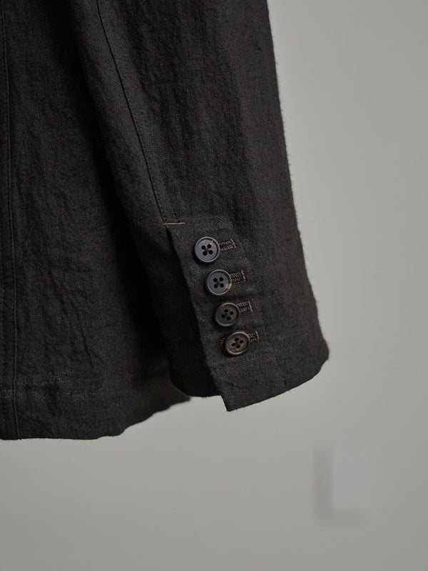 Dry Serge Tailored Jacket [BLACK]