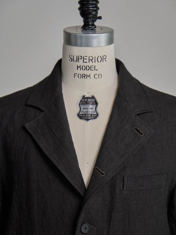 Dry Serge Tailored Jacket [BLACK]