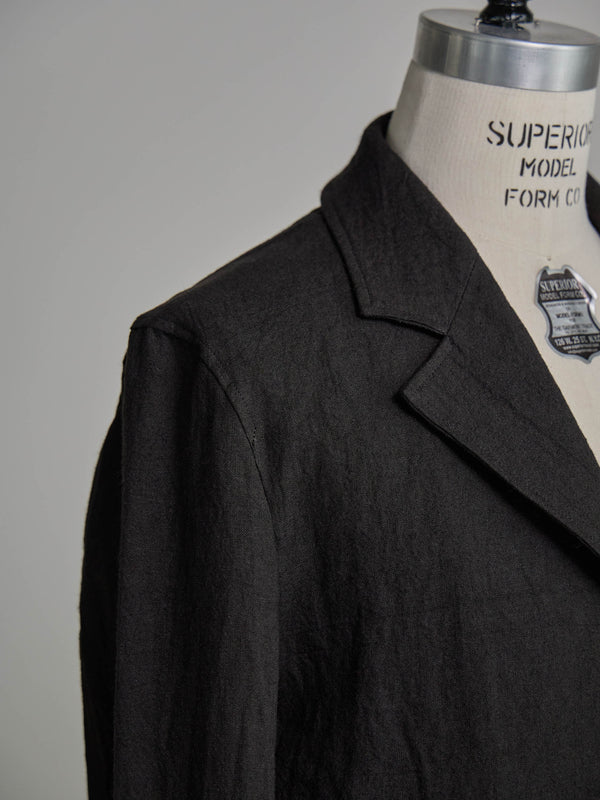 Dry Serge Tailored Jacket [BLACK]