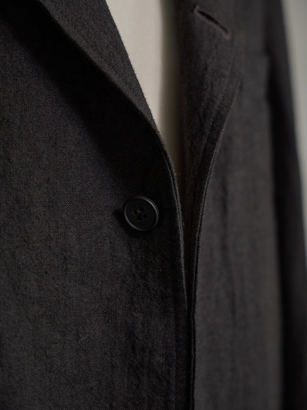 Dry Serge Tailored Jacket [BLACK]
