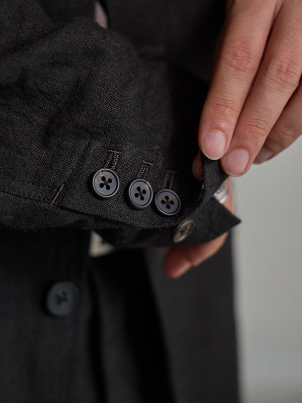 Dry Serge Tailored Jacket [BLACK]