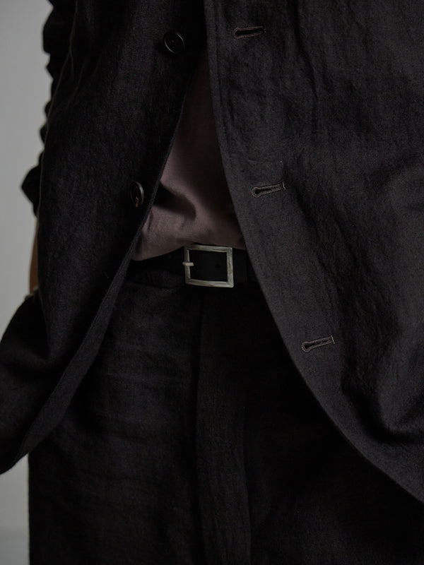 Dry Serge Tailored Jacket [BLACK]