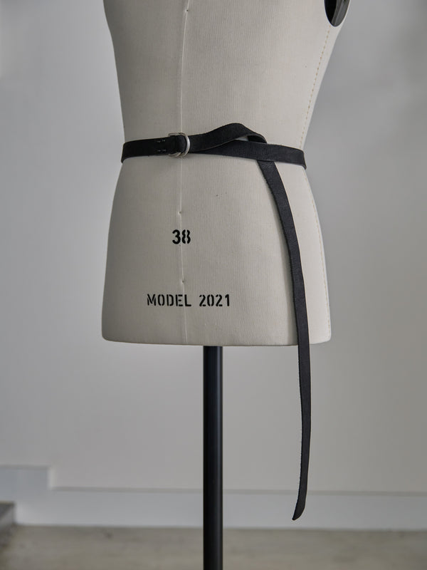 Double Roop Long Belt -KOBI Silver