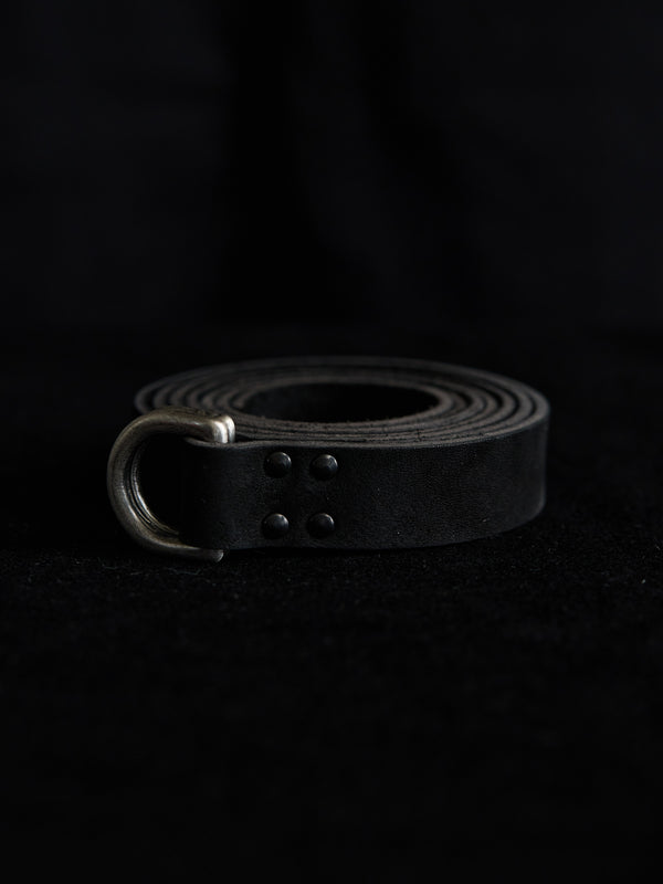 Double Roop Long Belt -KOBI Silver