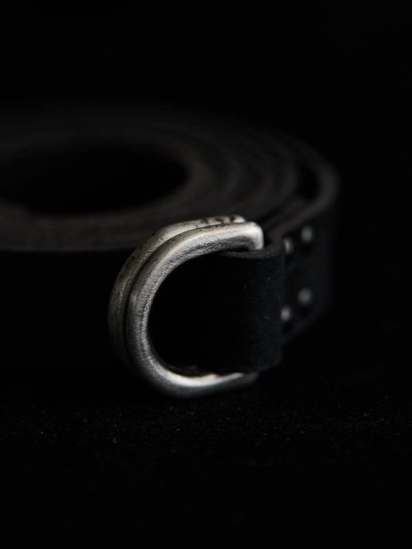 Double Roop Long Belt -KOBI Silver