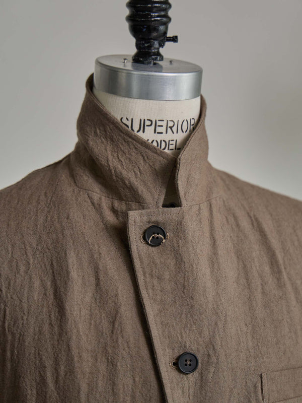 Dry Serge Tailored Jacket [TAUPE]