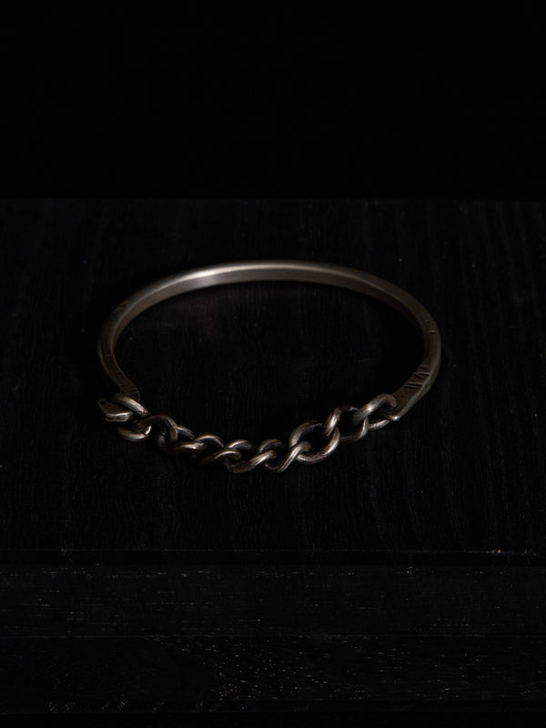 Silver Hooked Chain Bracelet