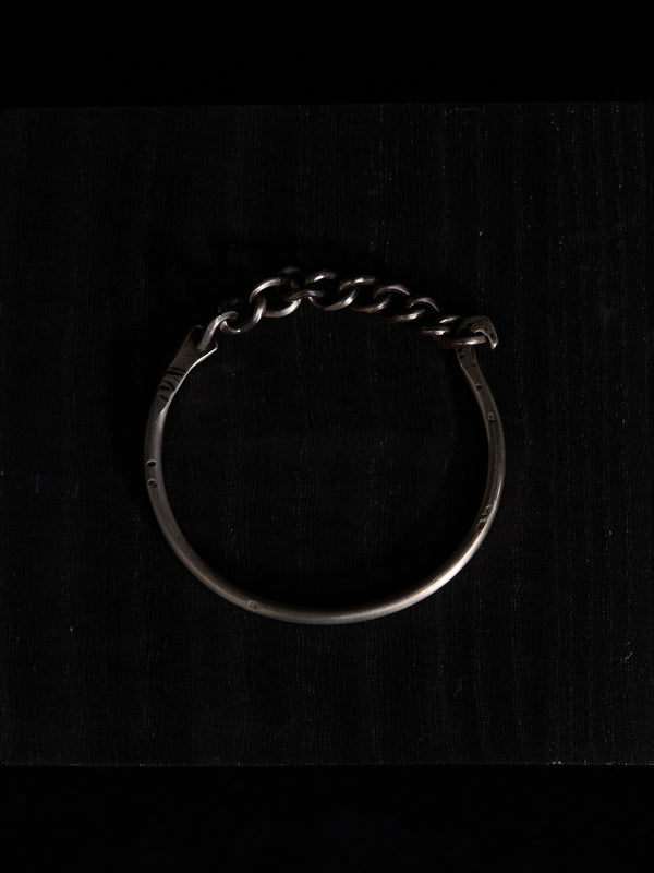 Silver Hooked Chain Bracelet