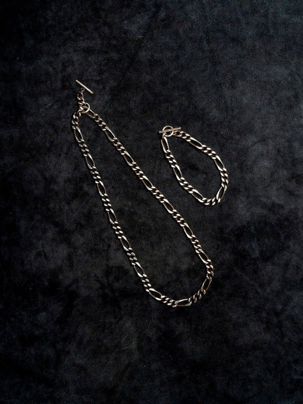 Antique Silver Chain Necklace - PRY