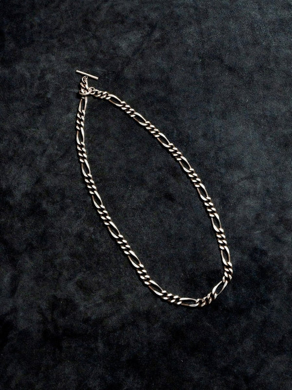 Antique Silver Chain Necklace - PRY