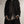 Back - Vent Washed - Serge Overcoat [尾州ウール]【black】 - PRY