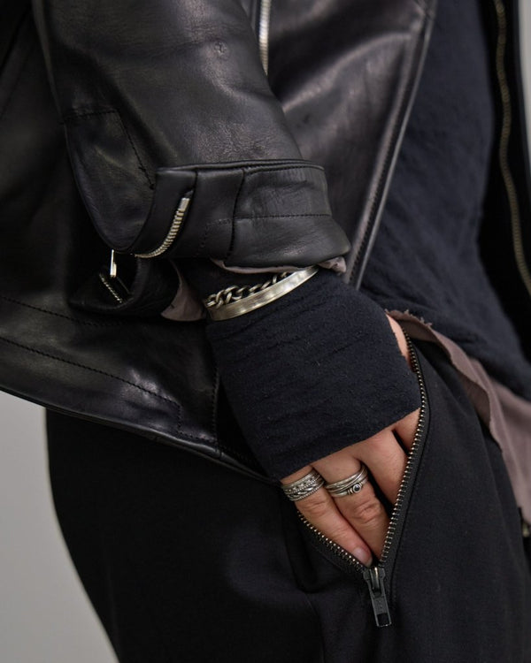 Black Diamond Ring [slv925+k10] - PRY