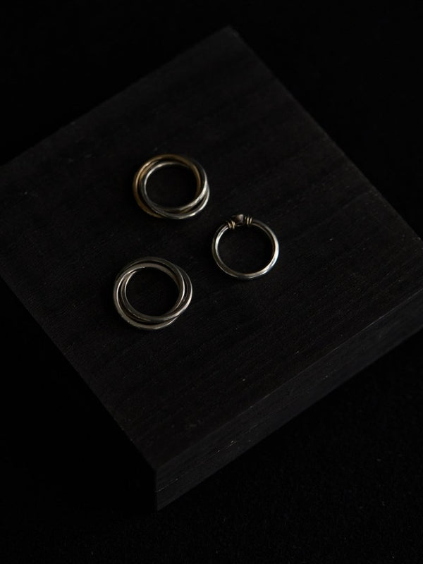 Black Diamond Ring [slv925+k10] - PRY