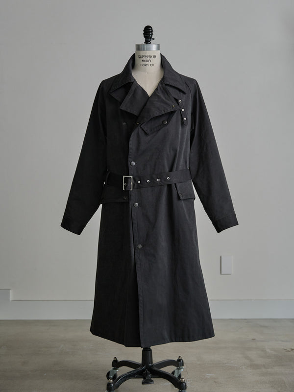 Velvet Suede Motorcycle Coat [BLACK]