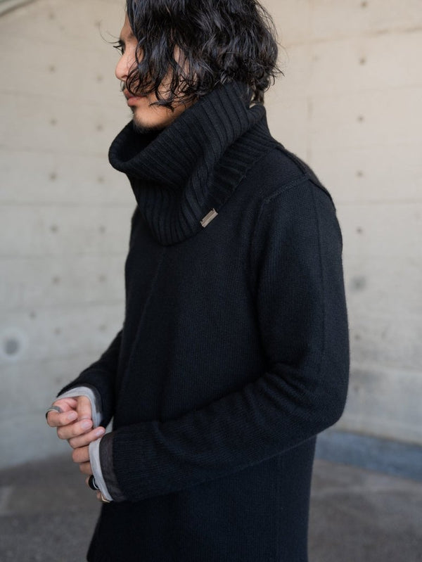 Brushed Cashmere Docking Sweater - PRY