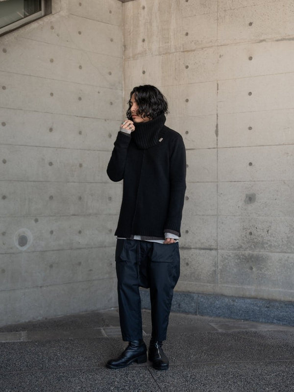 Brushed Cashmere Docking Sweater - PRY