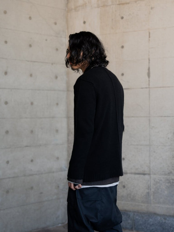 Brushed Cashmere Docking Sweater - PRY