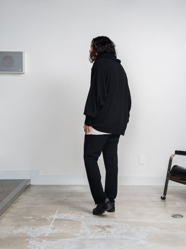 Cashmere Double Wrap Snood【black】 - PRY