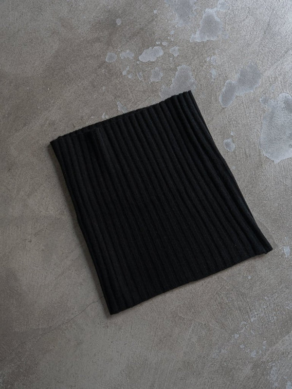 Cashmere Double Wrap Snood【black】 - PRY