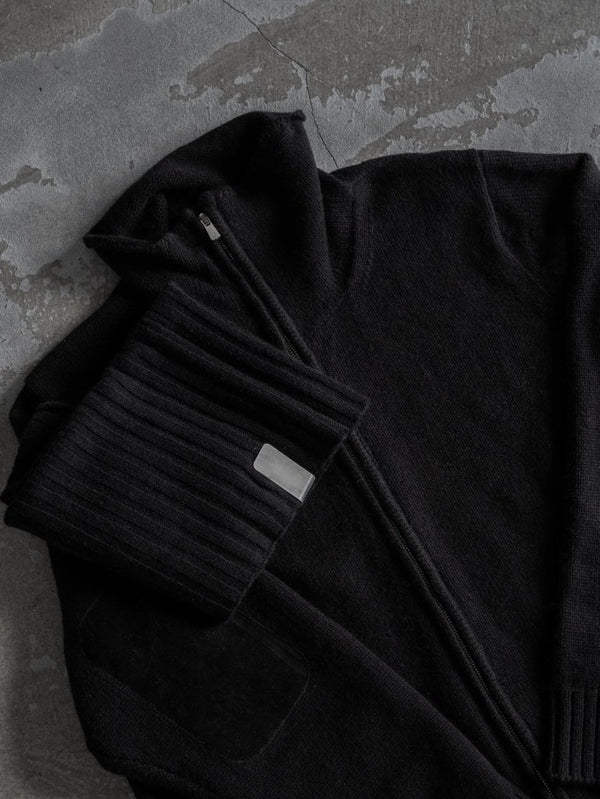 Cashmere Double Wrap Snood【black】 - PRY