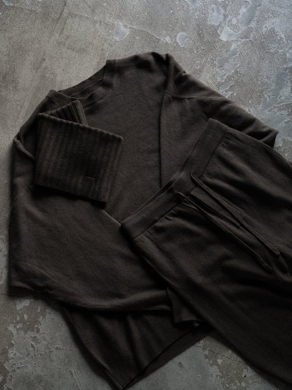 Cashmere Double Wrap Snood【taupe】 - PRY