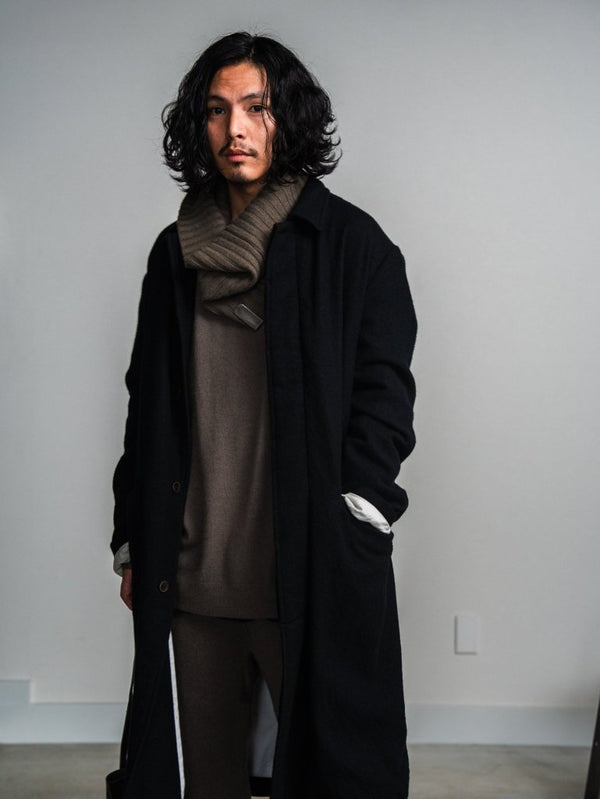 Cashmere Double Wrap Snood【taupe】 - PRY